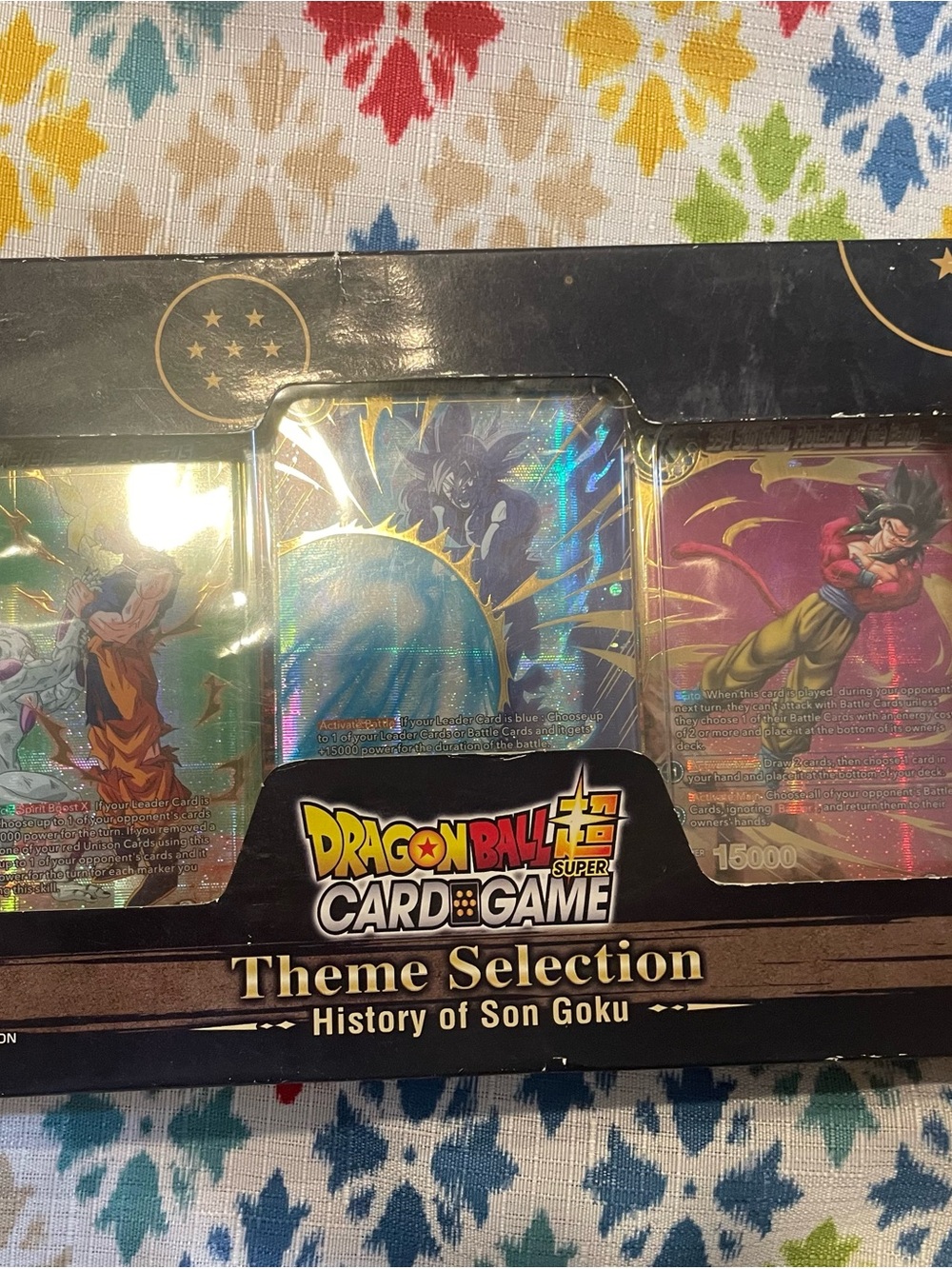 Theme Selection - History of Son Goku (Gold/Black)